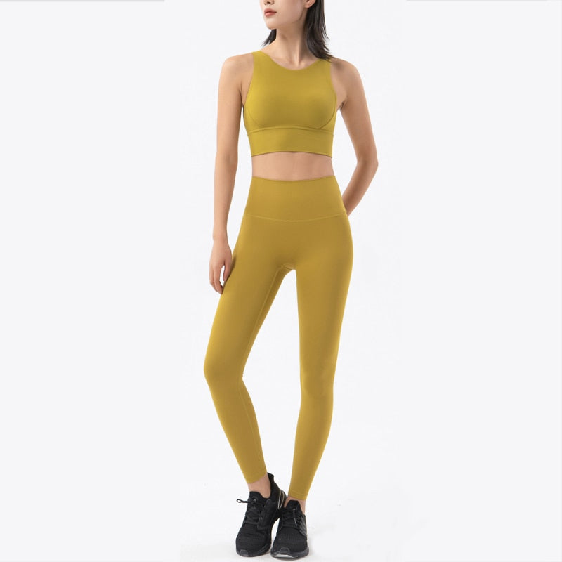 Fitness Set with Tights and Top