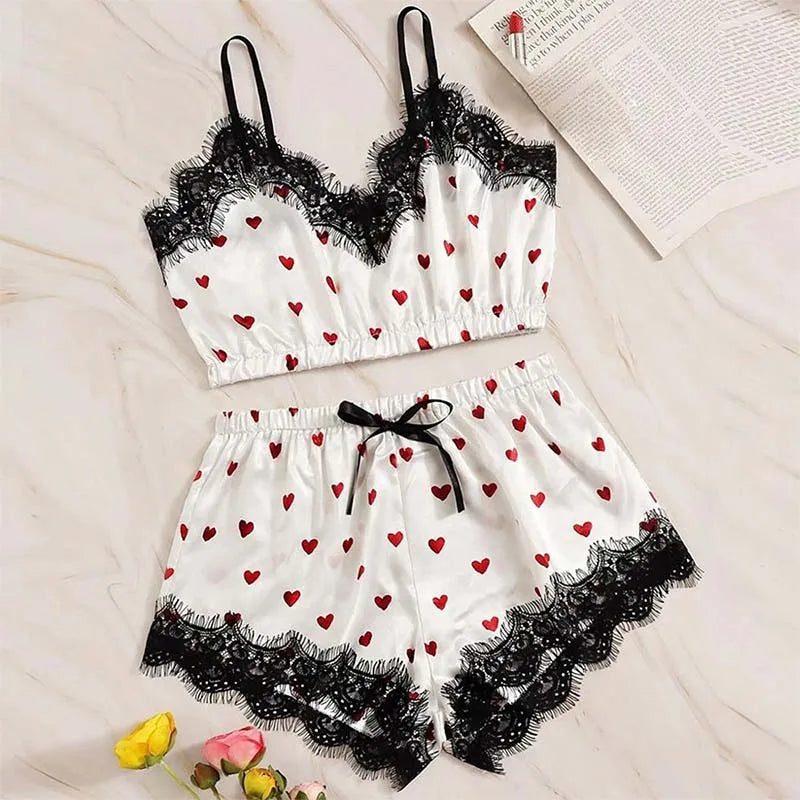 Love Heart Pyjama Set