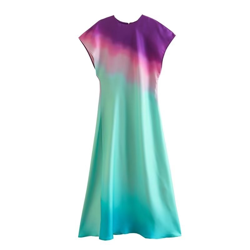 Tie-Dyed Long Dress