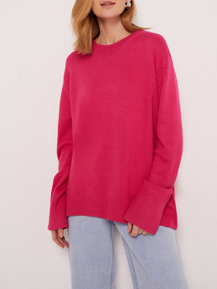 Oversized Knitted Pullover