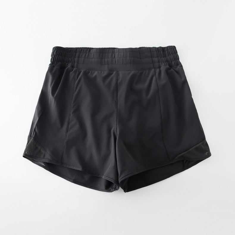 Lined Mid Rise Mesh Shorts