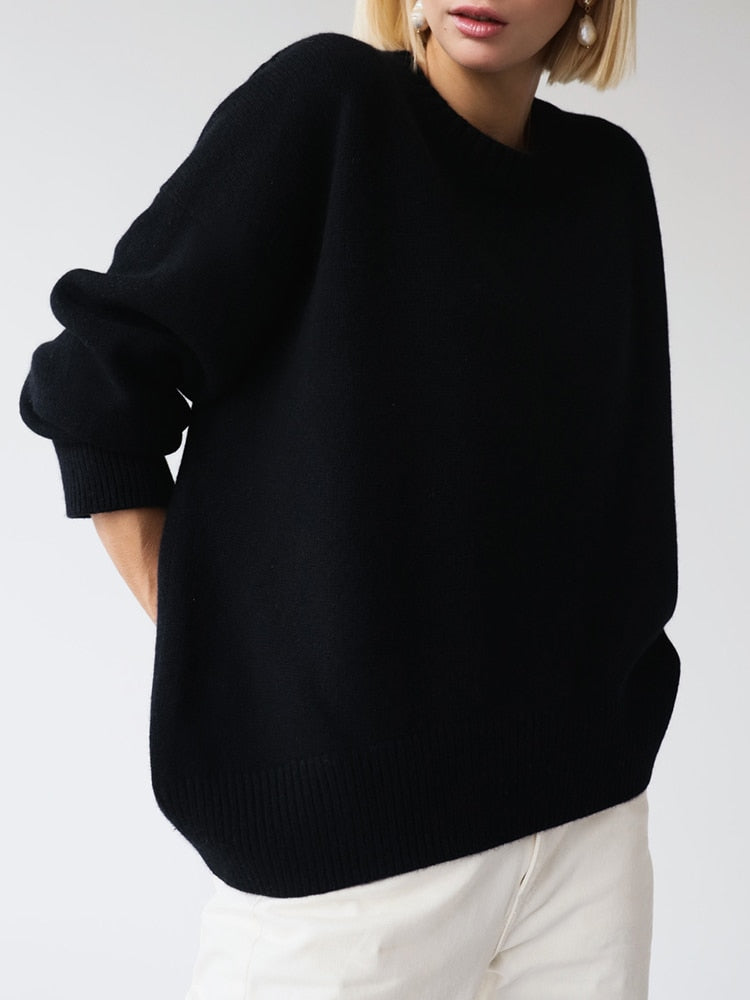 Oversized Knitted Pullover