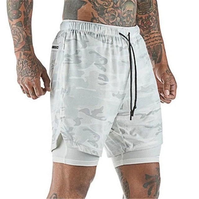 Double-Deck Fitness Shorts